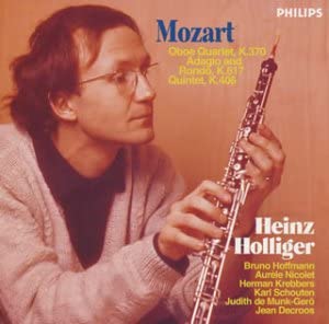 CD HOLLIGER (HEINZ), MOZART, KREBBERS - Mozart: Oboe Quartet UCCP3146 Japan Obi Classical
CD HOLLIGER (HEINZ), MOZART, KREBBERS - Mozart: Oboe Quartet UCCP3146 Japan Obi Classical