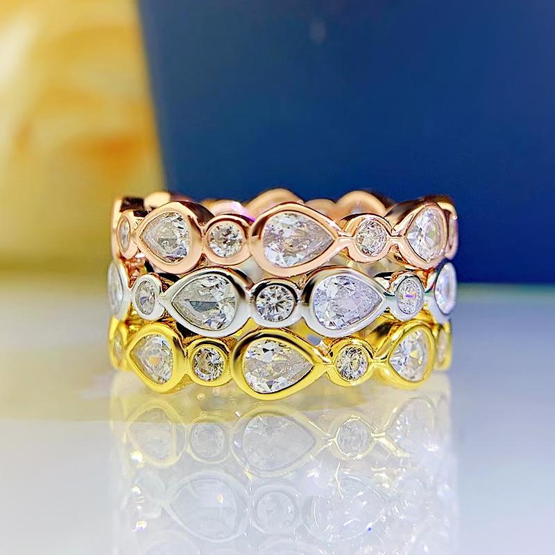 Eternity Бриллиант Кольцо 100% Real 925 sterling sier Party Обручальные кольца для женщин Свадебные помолвочные украшения
Eternity Бриллиант Кольцо 100% Real 925 sterling sier Party Обручальные кольца для женщин Свадебные помолвочные украшения