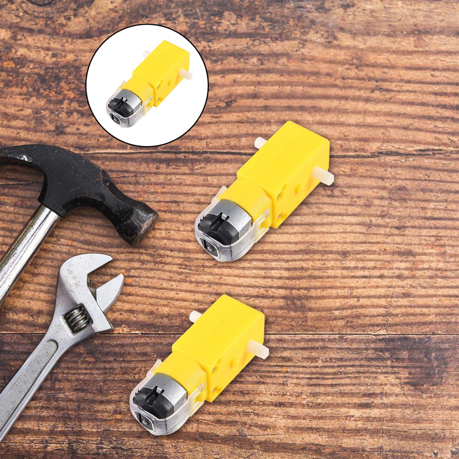 5Pcs 12V Dc Plastic Housing Gear Motor Long Service Life High Torque Geared Motor for DIY Robotics Rc Car Electronic Devices other
5Pcs 12V Dc Plastic Housing Gear Motor Long Service Life High Torque Geared Motor for DIY Robotics Rc Car Electronic Devices other