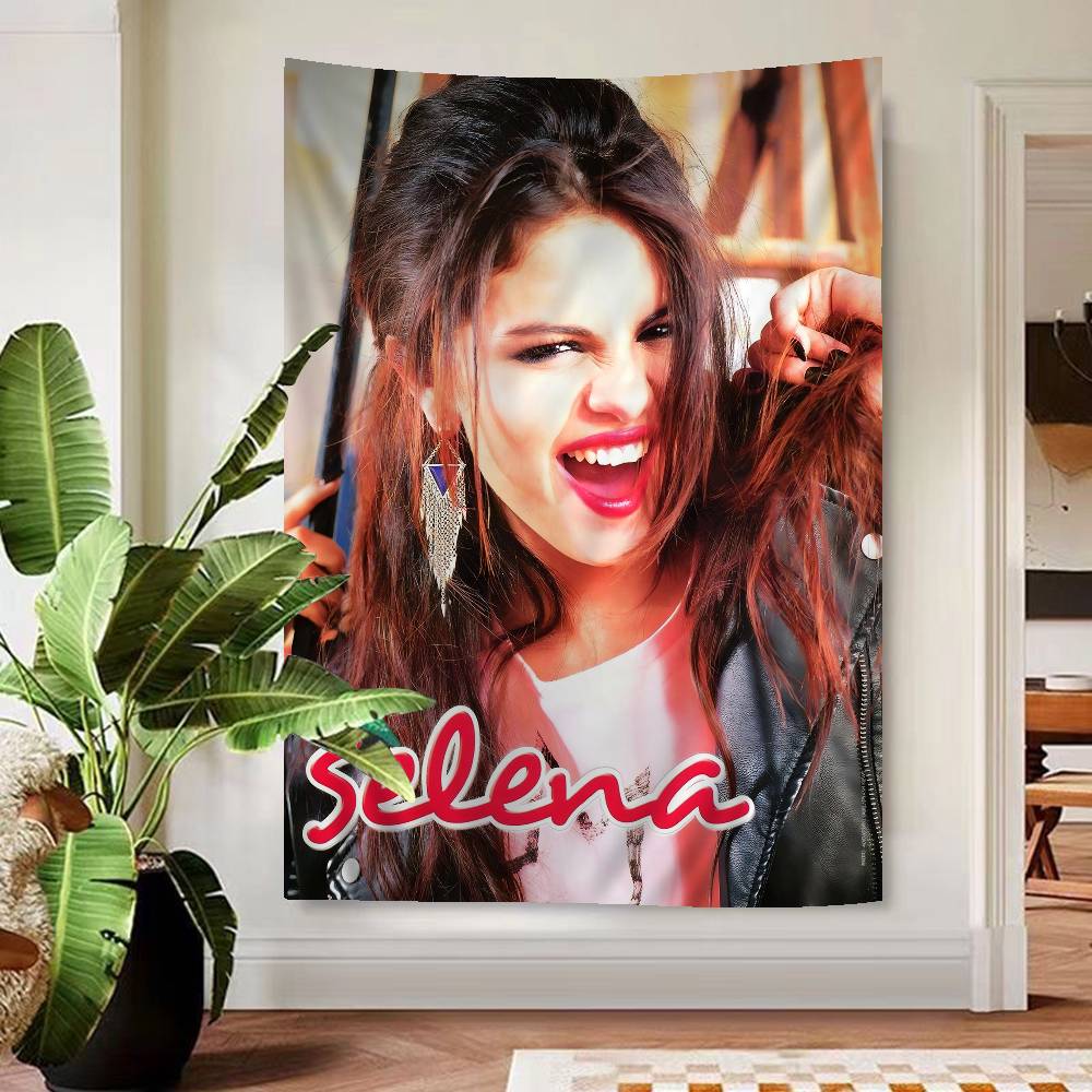 Singer Selena Gomez Actress Hippie Wall Hanging Tapestries Art Science Fiction Room Home Decor Kawaii Room Decor 74x94cm(29x37in)
Singer Selena Gomez Actress Hippie Wall Hanging Tapestries Art Science Fiction Room Home Decor Kawaii Room Decor 74x94cm(29x37in)