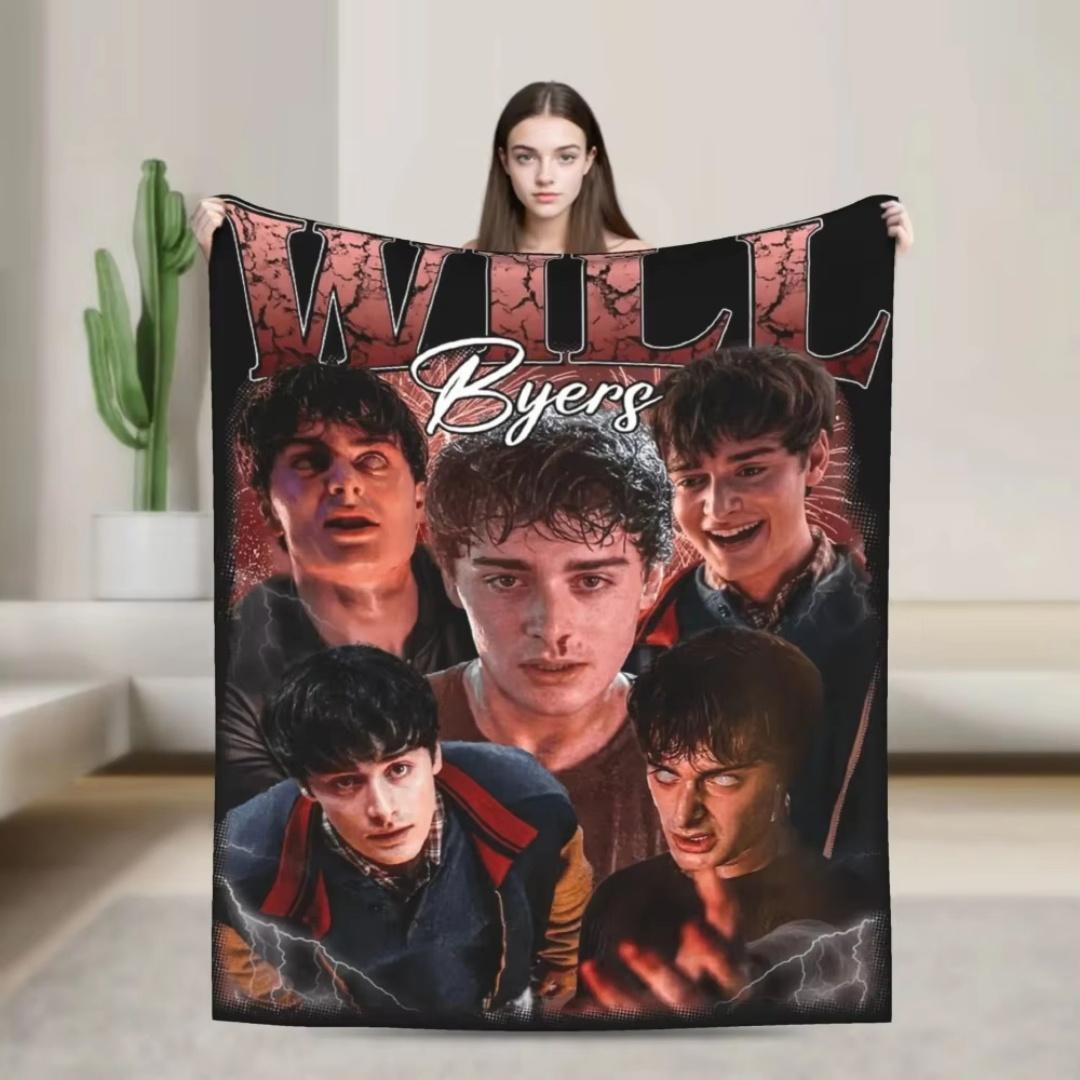 Will Byers Flannel Blanket Adults TV Show Comfortable Throw Blanket Winter Couch Chair Bedspread Sofa Bed Cover wall decoration 74x94cm(29x37in)
Will Byers Flannel Blanket Adults TV Show Comfortable Throw Blanket Winter Couch Chair Bedspread Sofa Bed Cover wall decoration 74x94cm(29x37in)