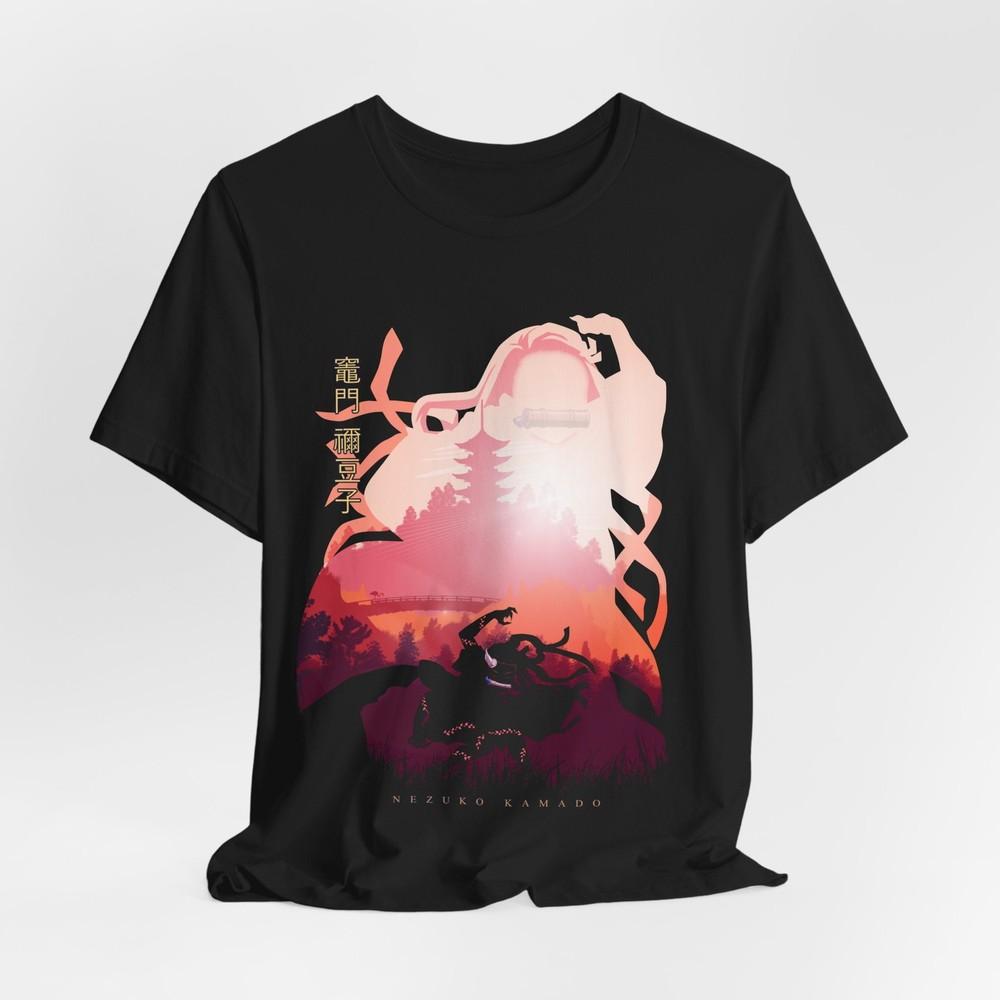 Anime Silhouette Nezuko T-Shirt, Demon Slayer Fan Gift, Everyday Wear Tee, L
Anime Silhouette Nezuko T-Shirt, Demon Slayer Fan Gift, Everyday Wear Tee, L