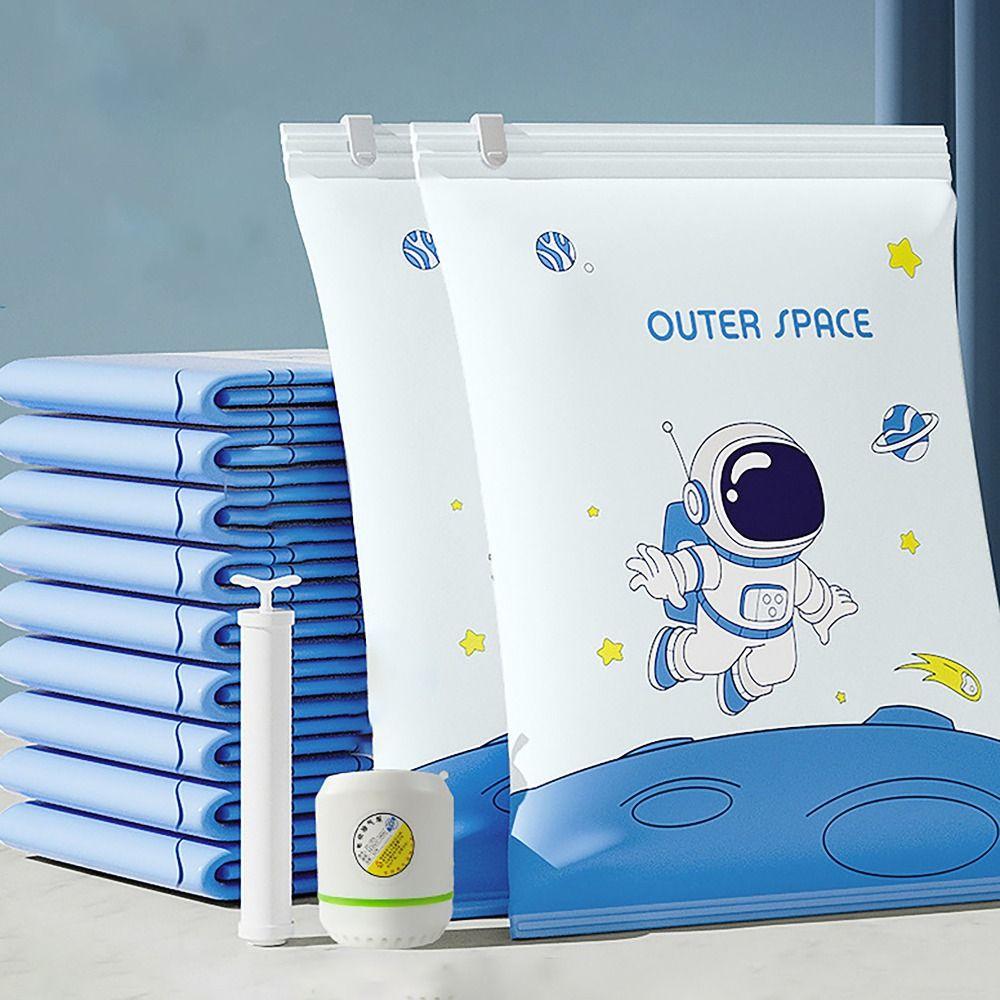 Vacuo Compression Storage Bag Reusable Storage Bag Convenient Stuff Bag Move Milk white- 40X60cm
Vacuo Compression Storage Bag Reusable Storage Bag Convenient Stuff Bag Move Milk white- 40X60cm