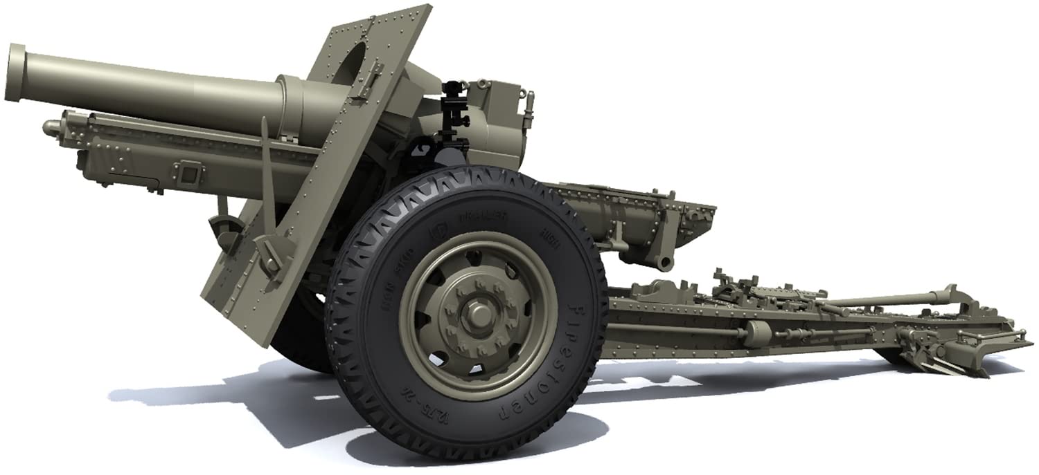 Das Werk 1/35 scale US Marine Corps M1918 155mm Howitzer Plastic Model Kit USCDW35023, Molded in Color
Das Werk 1/35 scale US Marine Corps M1918 155mm Howitzer Plastic Model Kit USCDW35023, Molded in Color