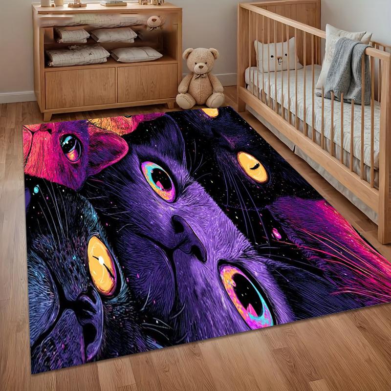 Area Rug Carpet Non Slip Psychedelic Trippy Galaxy Cat Floor Mat for Entryway Bedroom Living Room Kids Room Home Decor Gift 40cm x 60cm
Area Rug Carpet Non Slip Psychedelic Trippy Galaxy Cat Floor Mat for Entryway Bedroom Living Room Kids Room Home Decor Gift 40cm x 60cm