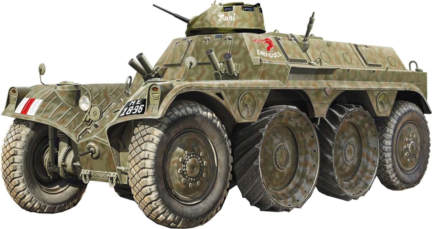 Ace Portuguese Army Panhard Wheeled Armored Personnel Carrier Plastic Model UA72460 Molding Color 1/72 EBR-ETT
Ace Portuguese Army Panhard Wheeled Armored Personnel Carrier Plastic Model UA72460 Molding Color 1/72 EBR-ETT