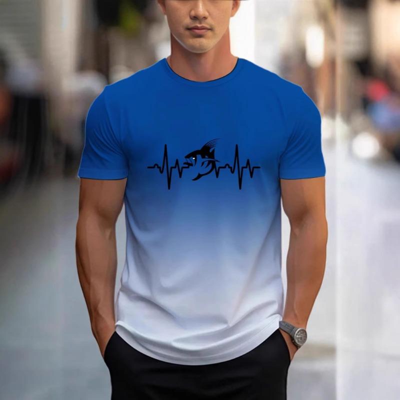 Свободная летняя футболка с круглым вырезом и короткими рукавами для мужчин с принтом градиентных нот 6xl
Свободная летняя футболка с круглым вырезом и короткими рукавами для мужчин с принтом градиентных нот 6xl