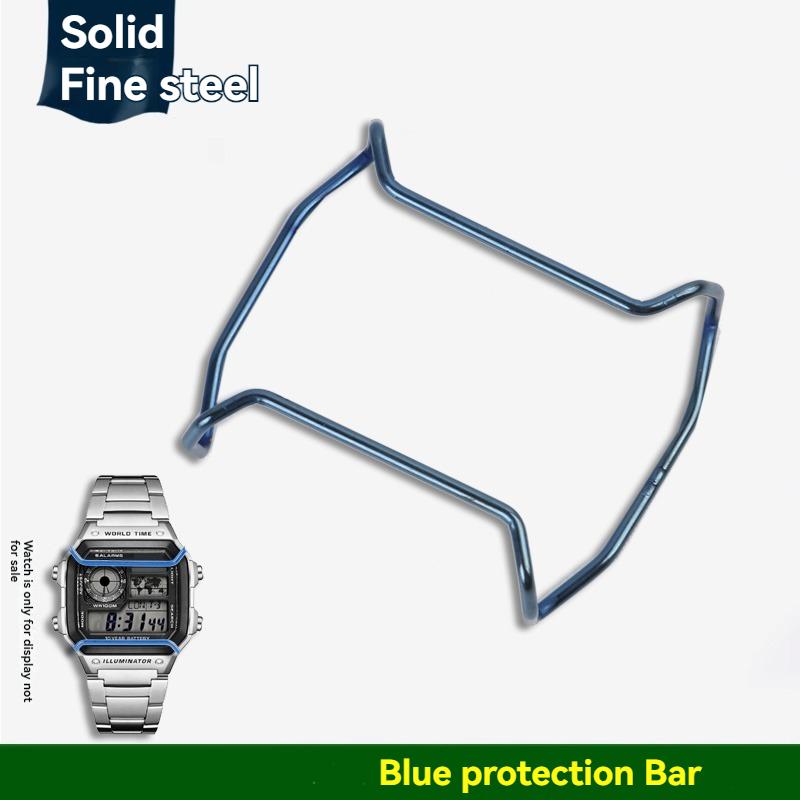 AE1200 bumper Stainless For Casio 3299 AE-1200 anti-collision metal protection bar watch metal accessories Multiple colors For AE1200 синій
AE1200 bumper Stainless For Casio 3299 AE-1200 anti-collision metal protection bar watch metal accessories Multiple colors For AE1200 синій