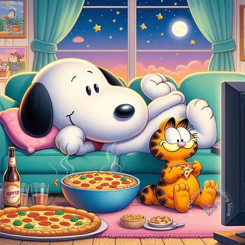 Peanuts Snoopy Diamond Painting Kit 5D DIY Diamond Embroidery Cross Stitch Handmade Art Gift Crafts Home Decor Round 20x20cm
Peanuts Snoopy Diamond Painting Kit 5D DIY Diamond Embroidery Cross Stitch Handmade Art Gift Crafts Home Decor Round 20x20cm