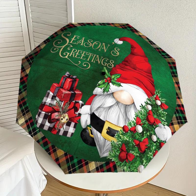 1pc Season s Greetings Christmas Gnome Umbrella with Plastic Handle,Suitable for All Seasons Home Travel Outdoor UmbrellaDD241
1pc Season s Greetings Christmas Gnome Umbrella with Plastic Handle,Suitable for All Seasons Home Travel Outdoor UmbrellaDD241