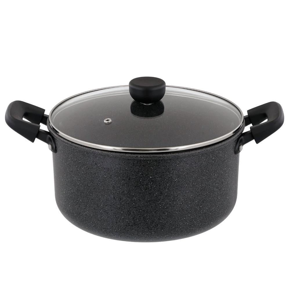 Bestco Deep Pot 24cm IH Gas Fire Compatible Dark Gray LightSense Marble Two-handed NM-365
Bestco Deep Pot 24cm IH Gas Fire Compatible Dark Gray LightSense Marble Two-handed NM-365