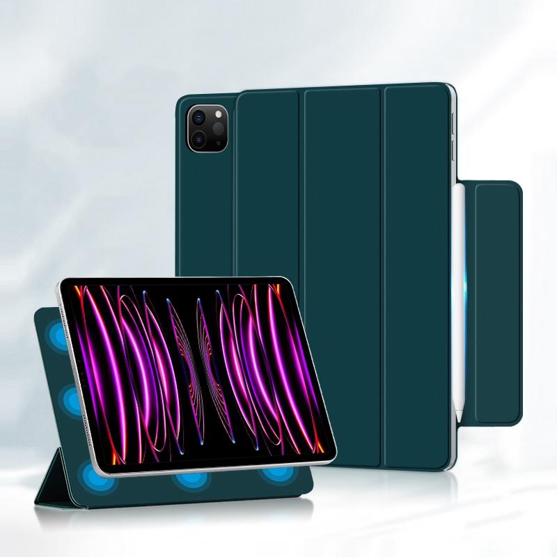 For iPad Pro 12.9 (2022)/(2021)/(2020) Anti-drop PU Leather Tablet Case Magnetic Closure Tri-fold Stand Flip Protective Cover Black
For iPad Pro 12.9 (2022)/(2021)/(2020) Anti-drop PU Leather Tablet Case Magnetic Closure Tri-fold Stand Flip Protective Cover Black