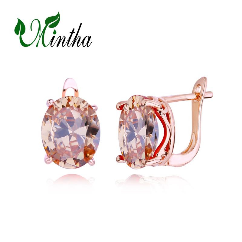 Серьги-клипсы MINTHA, модные серьги цвета розового золота, свадебные повседневные модные украшения, серьги с красным фианитом для женщин, свадебные серьги
Серьги-клипсы MINTHA, модные серьги цвета розового золота, свадебные повседневные модные украшения, серьги с красным фианитом для женщин, свадебные серьги