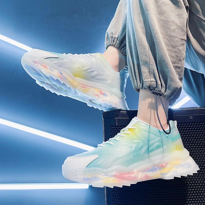 Men s shoes 2025 summer new gradual change of color casual shoes versatile fashion trend sports dad shoes platform running shoes 39
Men s shoes 2025 summer new gradual change of color casual shoes versatile fashion trend sports dad shoes platform running shoes 39
