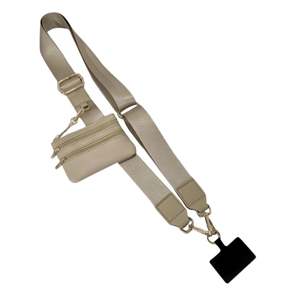 Adjustable Phone Lanyard with Zipper Pouch - Anti Lost Crossbody Neck Strap for Smartphone, Keys, Cards for Travel, Work кофейный
Adjustable Phone Lanyard with Zipper Pouch - Anti Lost Crossbody Neck Strap for Smartphone, Keys, Cards for Travel, Work кофейный