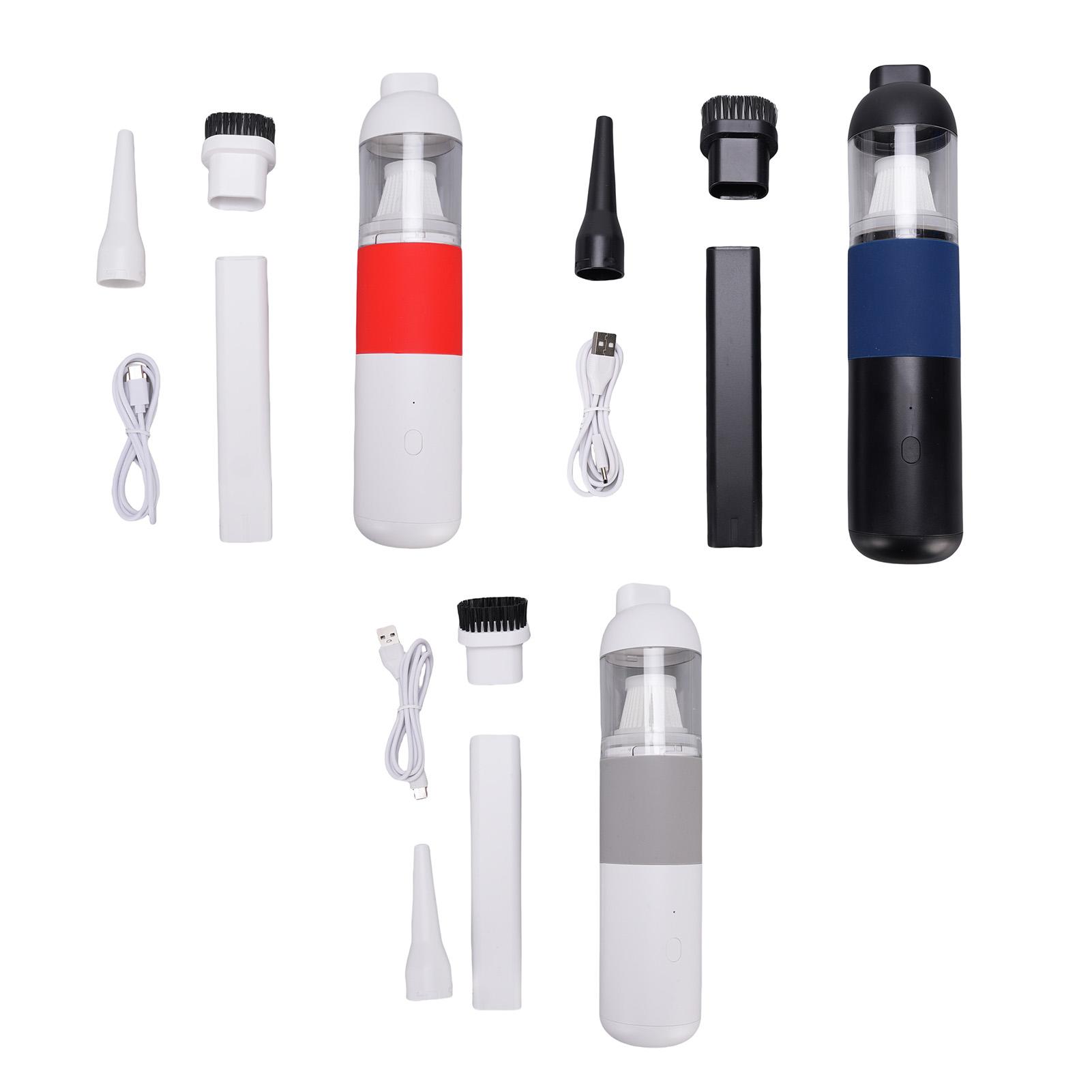 Handheld Vacuum Cordless Portable Mini Auto Vacuum Cleaner 4000Pa Super Suction Power Rechargeable D White Red
Handheld Vacuum Cordless Portable Mini Auto Vacuum Cleaner 4000Pa Super Suction Power Rechargeable D White Red