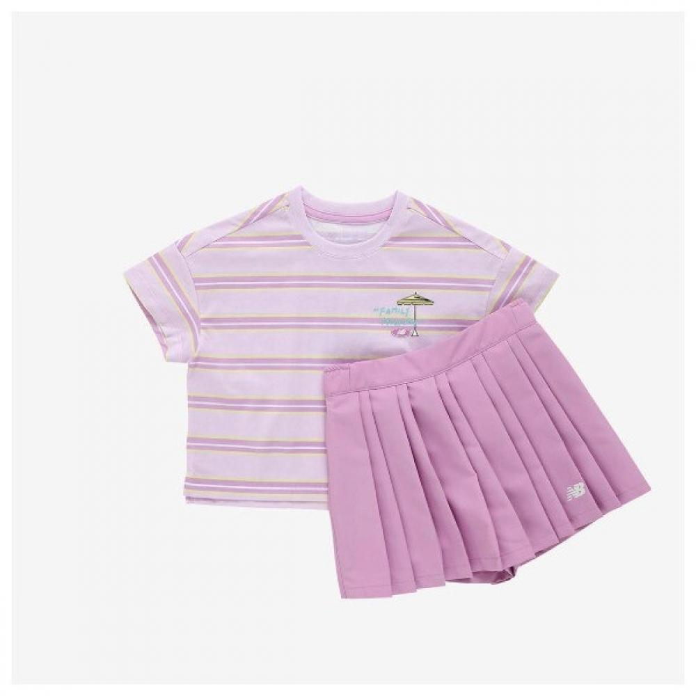 New Balance Kids Family Holiday Girls Holiday Stripe Short Sleeve (88)Lavender/100
New Balance Kids Family Holiday Girls Holiday Stripe Short Sleeve (88)Lavender/100