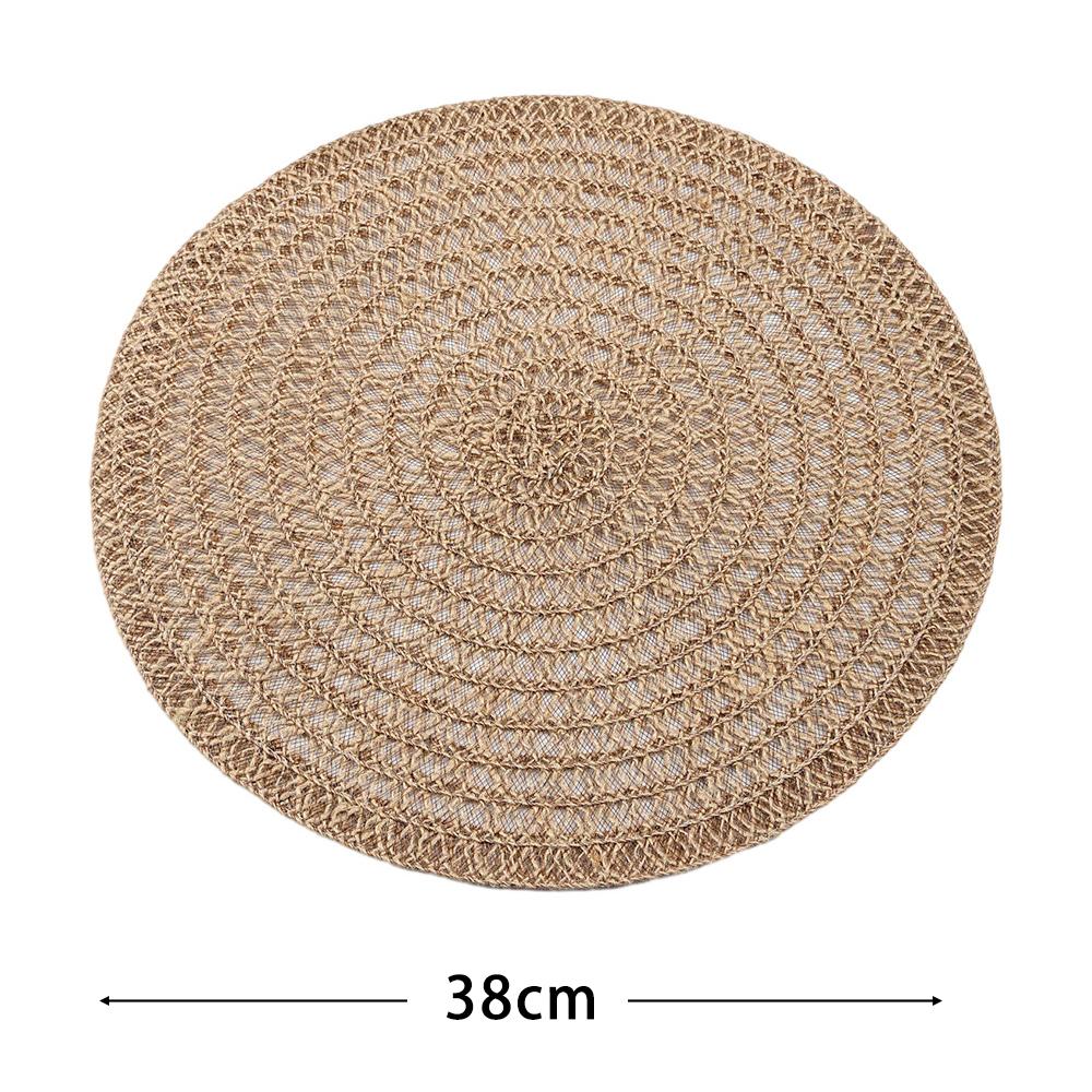 Placemats Set of 4,Heat resistant pad,Place Mat Washable Table Mats for Kitchen Dining Table jute material Non-Slip Place mats 38cm
Placemats Set of 4,Heat resistant pad,Place Mat Washable Table Mats for Kitchen Dining Table jute material Non-Slip Place mats 38cm