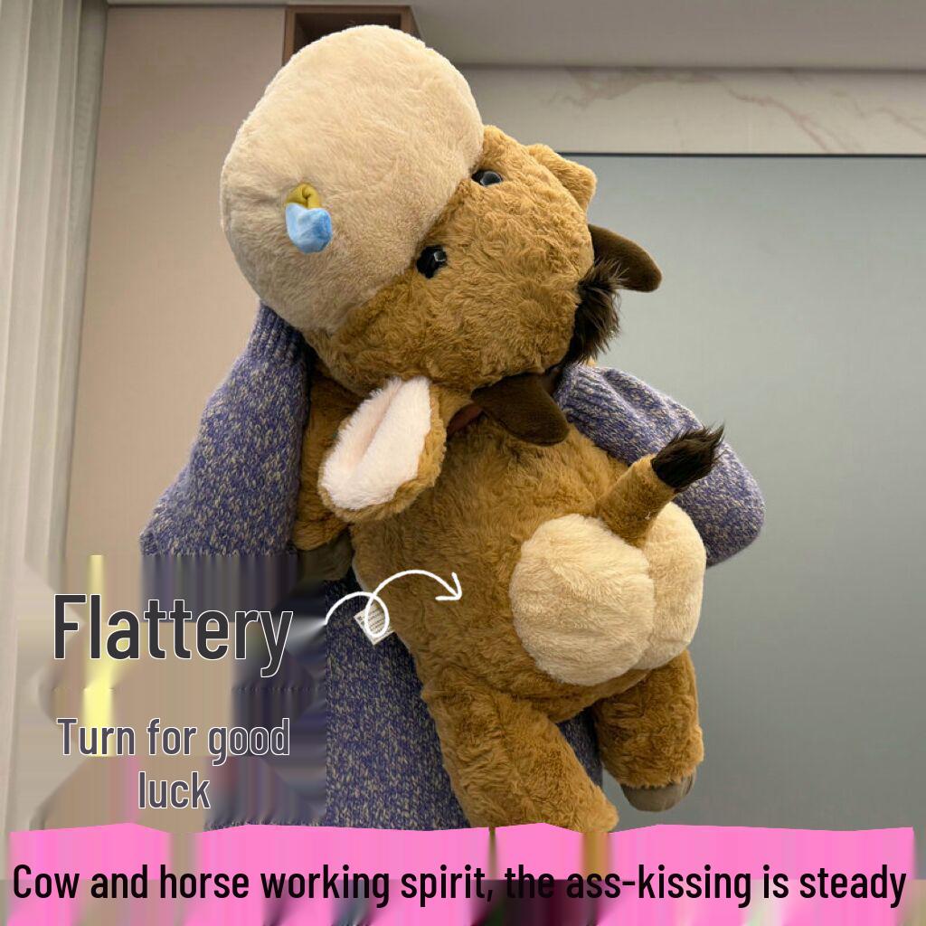 Creative Cowhorse Plush Toy - Children s Zoo Souvenir Gift 30 cm вершковий/білий
Creative Cowhorse Plush Toy - Children s Zoo Souvenir Gift 30 cm вершковий/білий