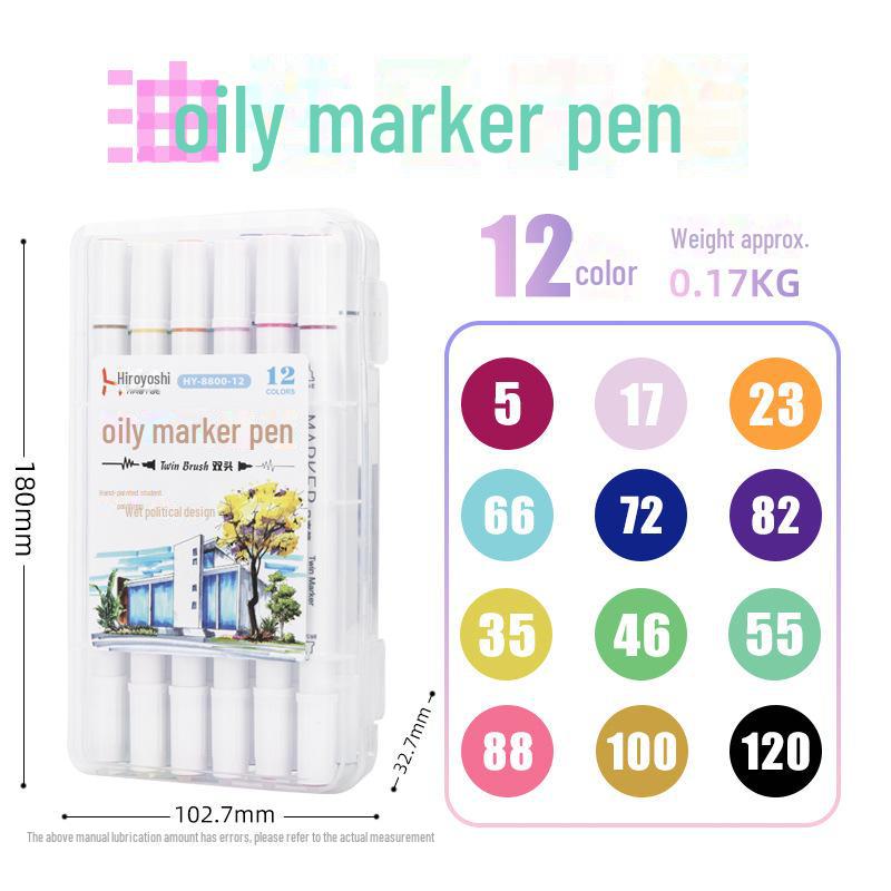 Набор двухсторонних масляных акварельных маркеров - 18 или 48 цветов для детей
Набор двухсторонних масляных акварельных маркеров - 18 или 48 цветов для детей