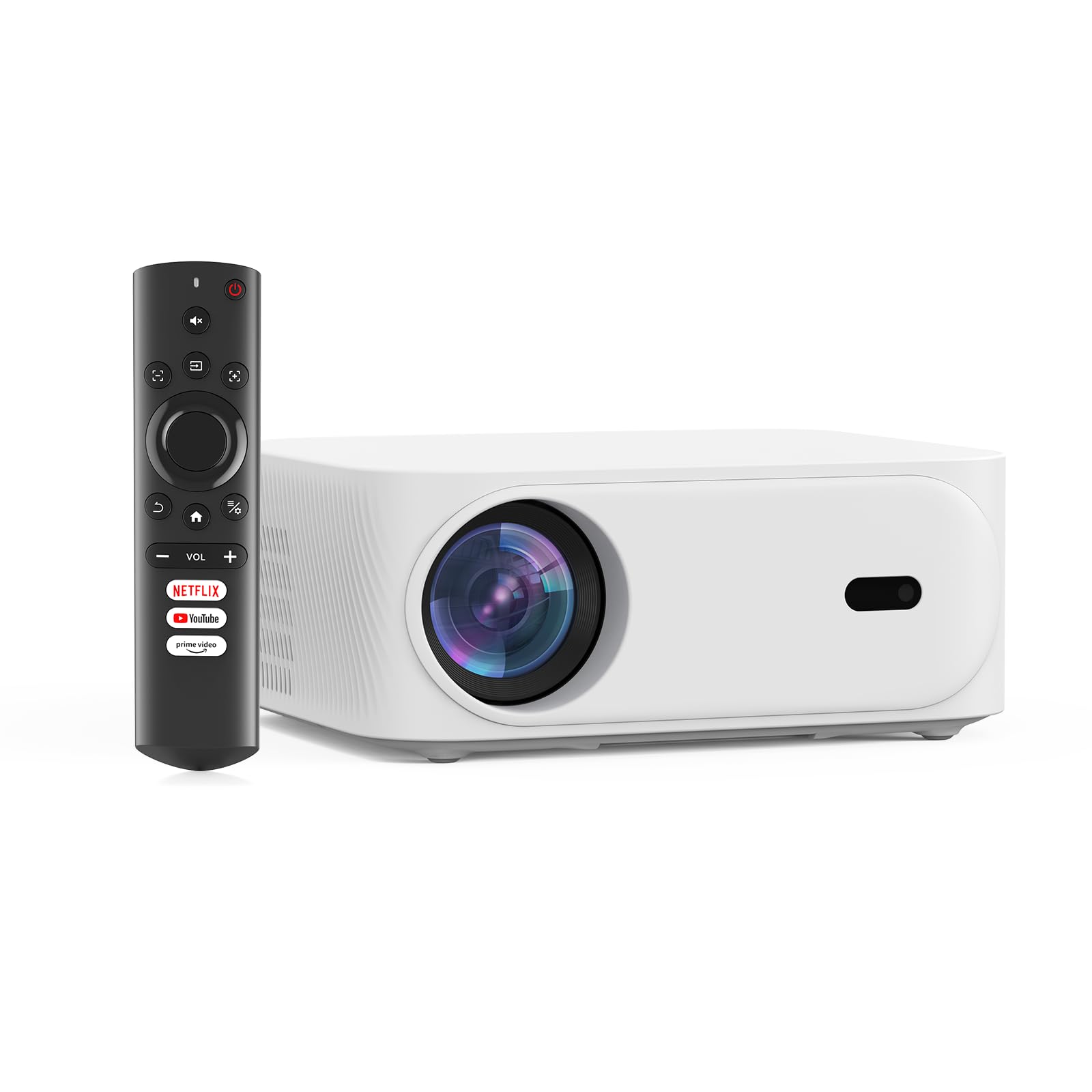 Проектор для дому Prime Маленький проектор з проекцією на стелю 4K 600 ANSI Dolby WIFI смарт 300 дюймів великий зум домашній проектор поворотна підставка білий
Проектор для дому Prime Маленький проектор з проекцією на стелю 4K 600 ANSI Dolby WIFI смарт 300 дюймів великий зум домашній проектор поворотна підставка білий