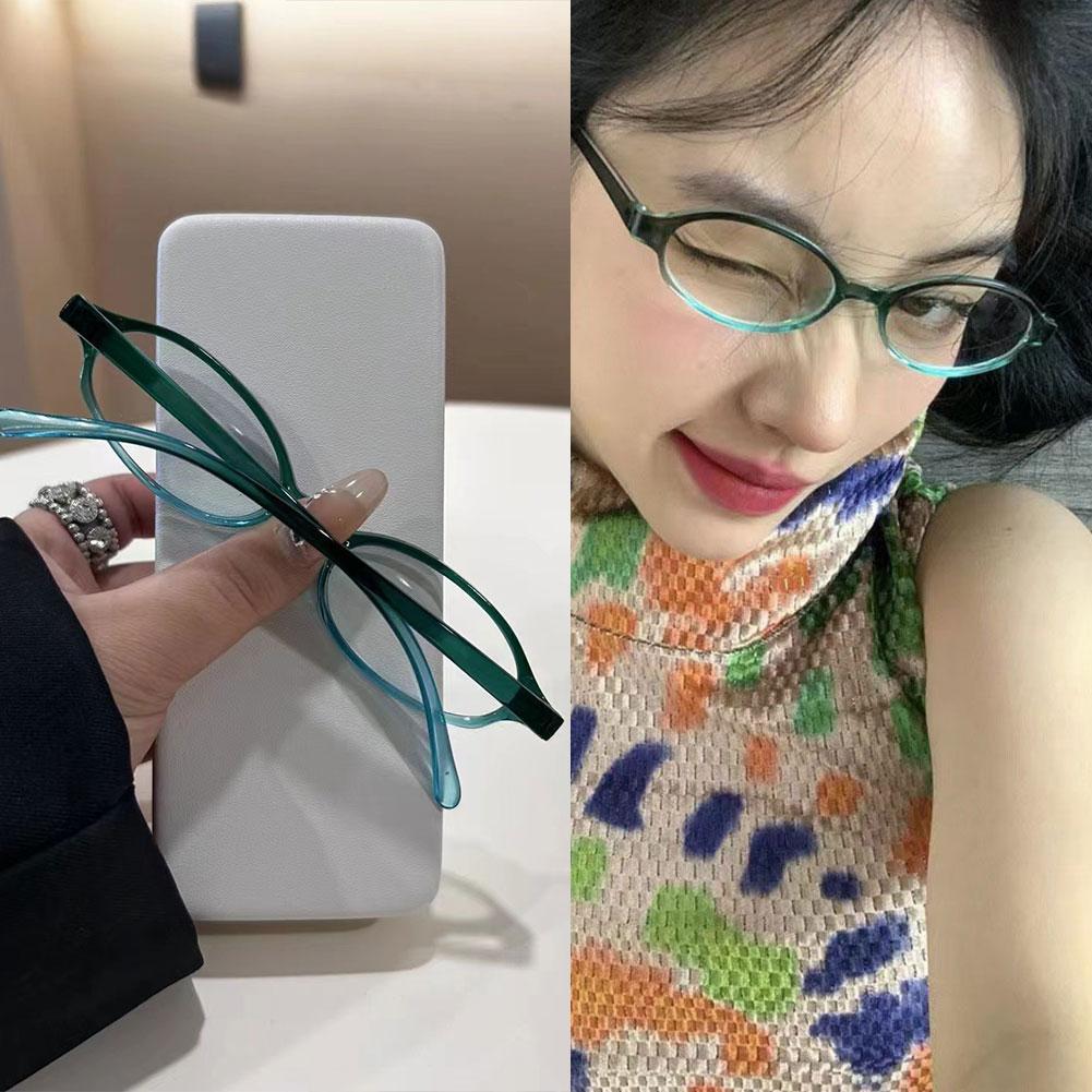 Ретро-круглая оправа с маленькой овальной оправой, ретро-очки Y2k PC, оптические корейские очки для близорукости, плоские овальные очки H5L9
Ретро-круглая оправа с маленькой овальной оправой, ретро-очки Y2k PC, оптические корейские очки для близорукости, плоские овальные очки H5L9