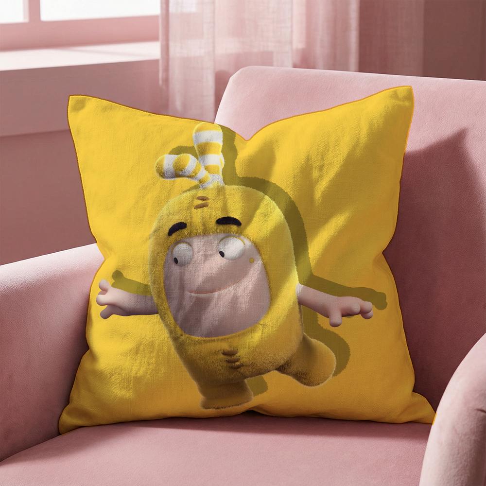 Cartoon Oddbods Cushion Cover Multi-Scene Pillow Cover for Home & Car - Reversible, Soft & Durable for Daily Use 50cmx50cm
Cartoon Oddbods Cushion Cover Multi-Scene Pillow Cover for Home & Car - Reversible, Soft & Durable for Daily Use 50cmx50cm