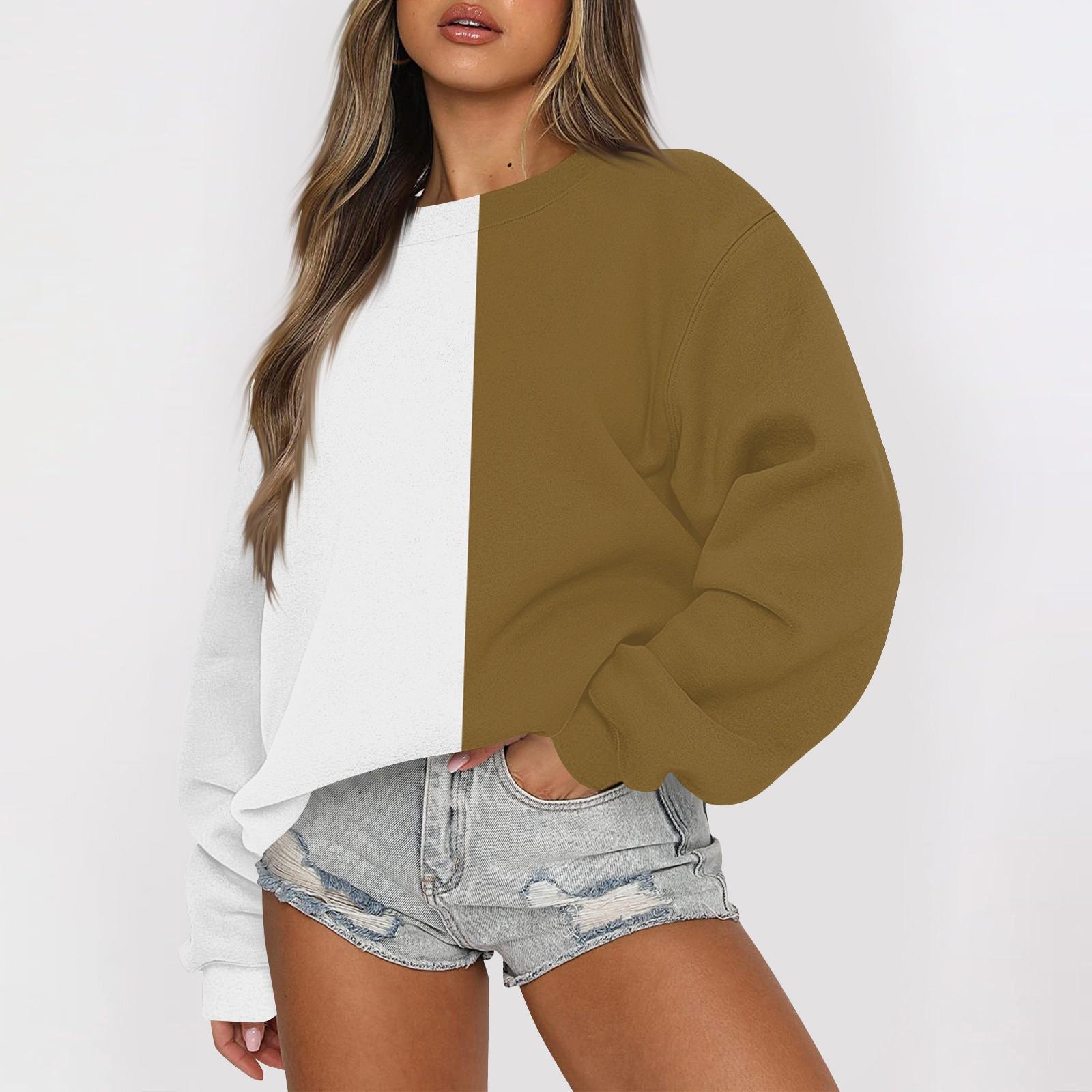 Женские зимние топы, женская толстовка с длинным рукавом, повседневная, с круглым вырезом, свободный крой, флисовые топы Pollover XL коричневый
Женские зимние топы, женская толстовка с длинным рукавом, повседневная, с круглым вырезом, свободный крой, флисовые топы Pollover XL коричневый