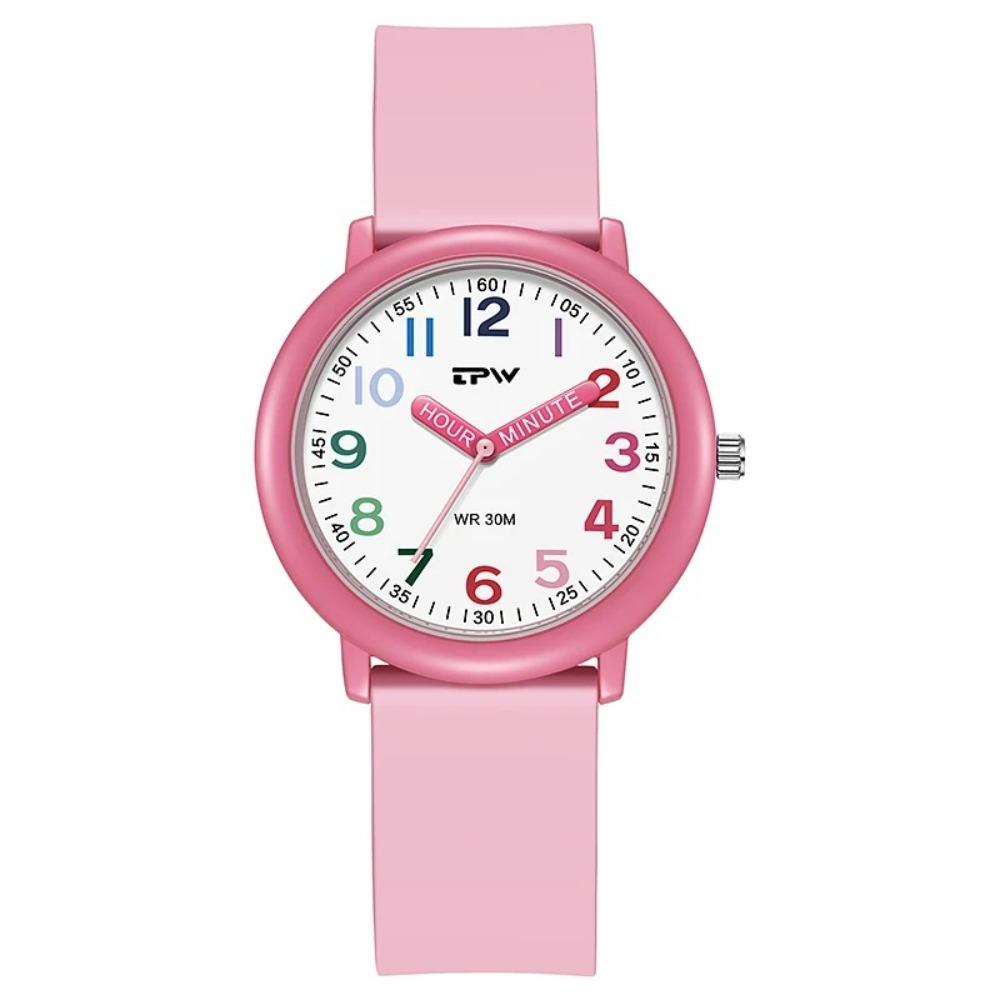 Cute Silicone Dopamine Watch Colorful Dial Candy Color Learning Watch Hands Watch Daily розовый
Cute Silicone Dopamine Watch Colorful Dial Candy Color Learning Watch Hands Watch Daily розовый