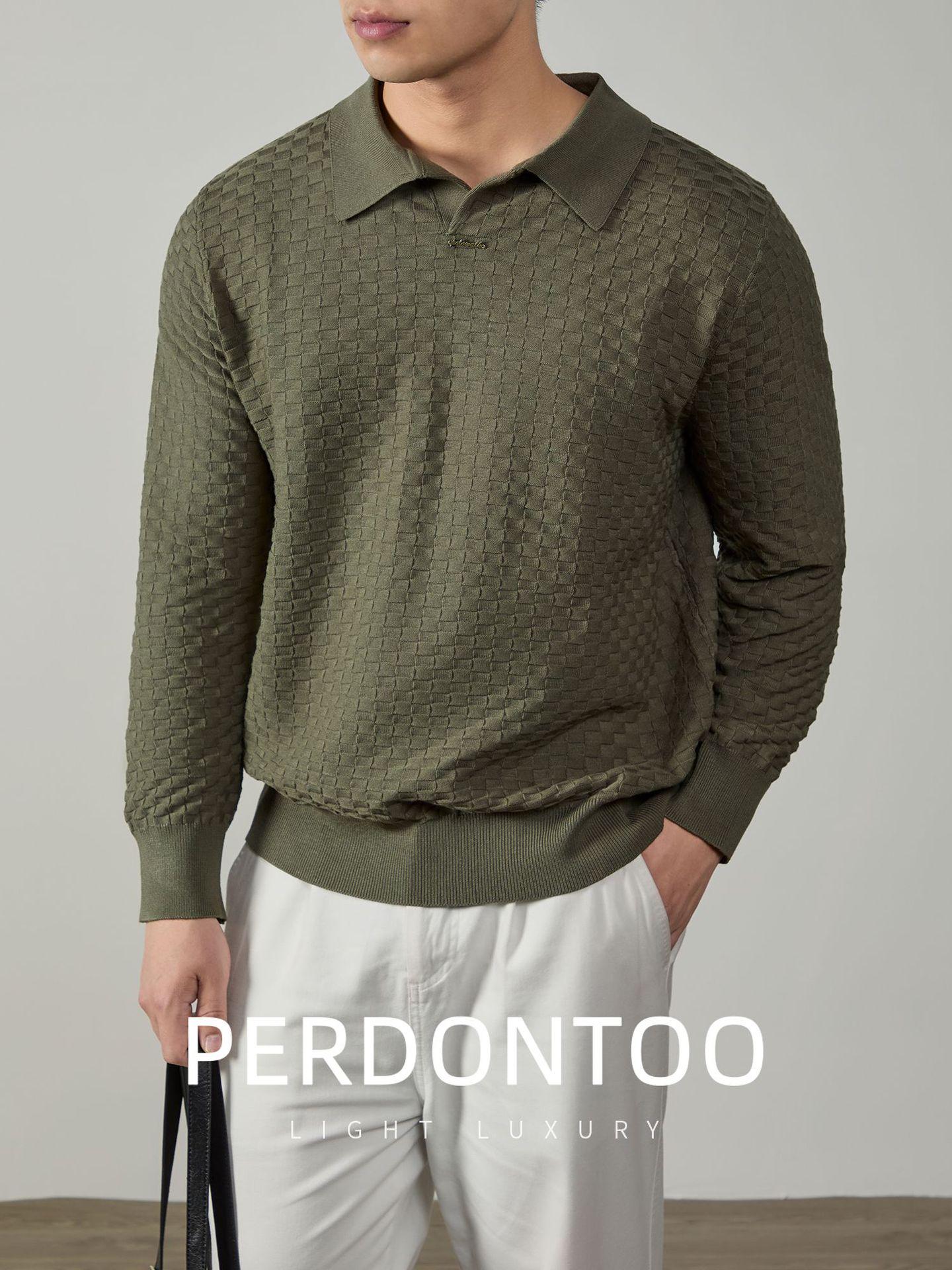 Yapi Gentleman Seagull Collar Jacquard Knit Sweater - Men s Winter Fashion Business Casual XL зелений
Yapi Gentleman Seagull Collar Jacquard Knit Sweater - Men s Winter Fashion Business Casual XL зелений