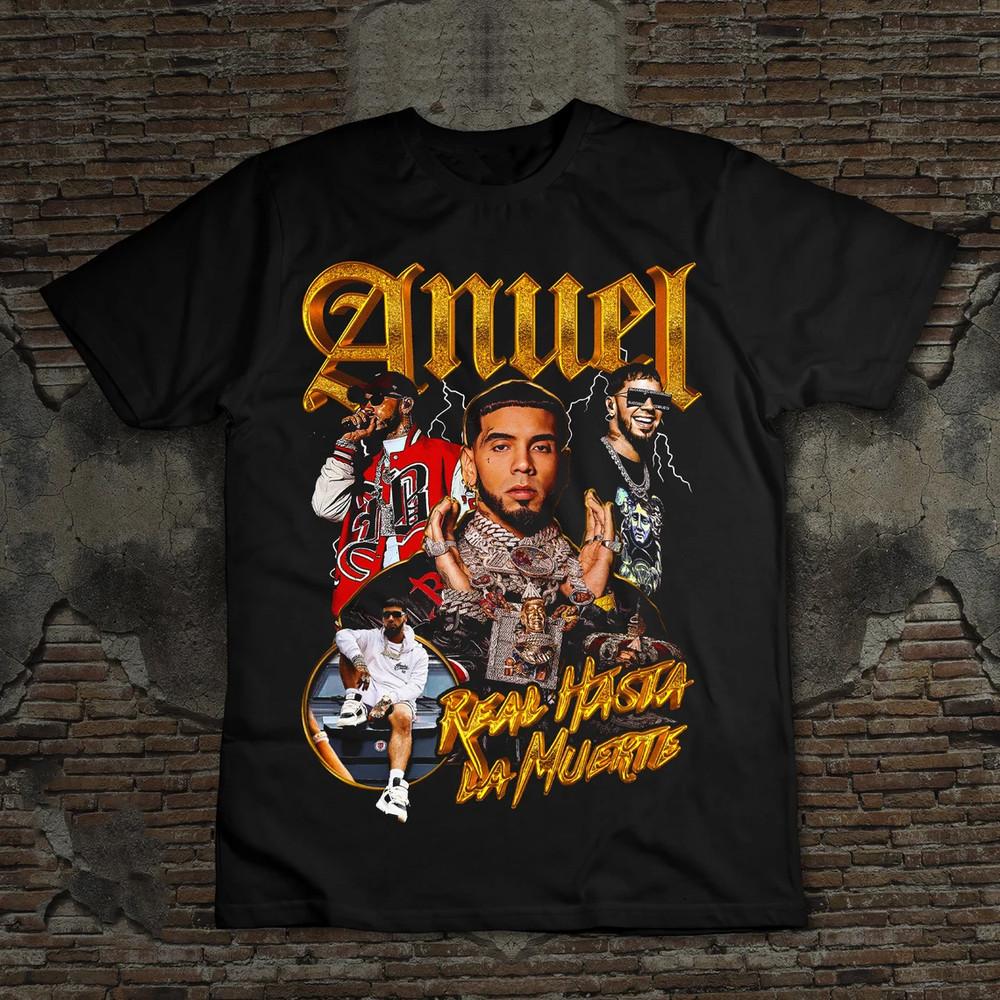 Trend Anuel Aa Black Short Sleeve Size S To 4XL T-Shirt Gift For Friend ES059 Unisex T-Shirt XXXL
Trend Anuel Aa Black Short Sleeve Size S To 4XL T-Shirt Gift For Friend ES059 Unisex T-Shirt XXXL