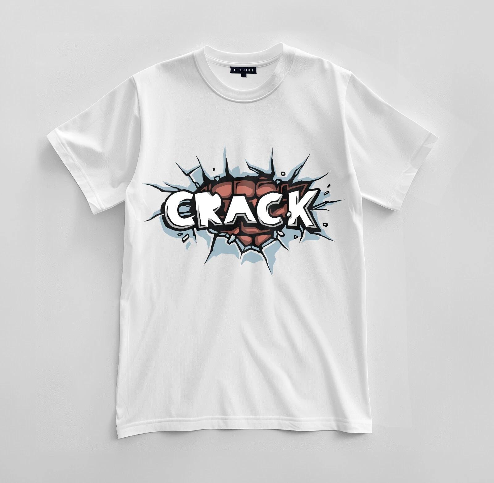 Custom Crack Graphic T-shirt Design Unisex Jersey Short Sleeve Tee S
Custom Crack Graphic T-shirt Design Unisex Jersey Short Sleeve Tee S