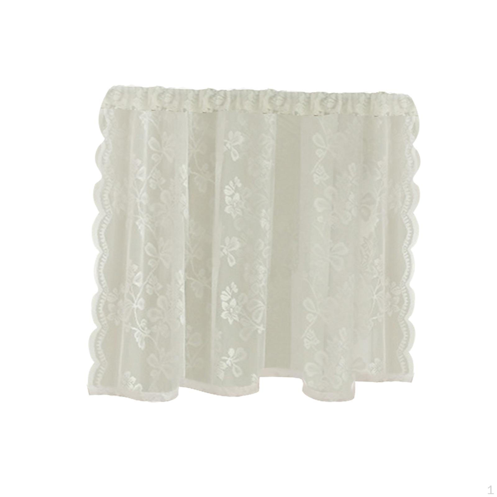Floral Lace Curtain Bedroom Voile Fashion Window Panels Decorative Drape for 150x200cm
Floral Lace Curtain Bedroom Voile Fashion Window Panels Decorative Drape for 150x200cm