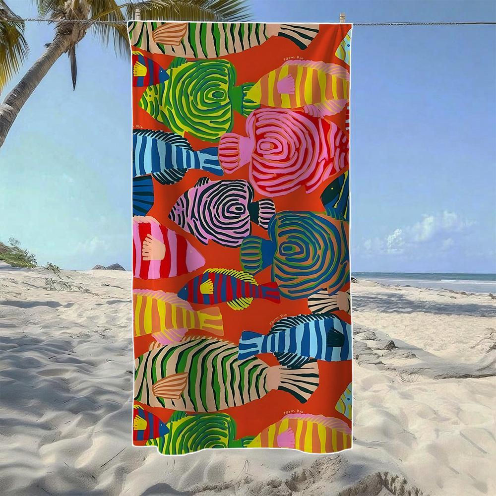 Tropical Bird & Snake & Fish Beach Towel,Soft Quick-Drying,Perfect For Portable Outdoor Travel,Swimming,Camping And Summer Beach W40*H60(CM)
Tropical Bird & Snake & Fish Beach Towel,Soft Quick-Drying,Perfect For Portable Outdoor Travel,Swimming,Camping And Summer Beach W40*H60(CM)