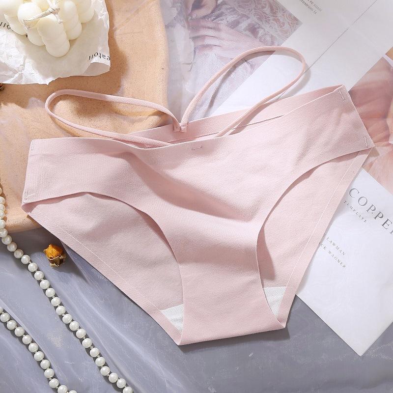 Ladies Summer Sexy Ribbon Breathable Cotton Crotch Non Mark Low Waist Triangle Briefs XL
Ladies Summer Sexy Ribbon Breathable Cotton Crotch Non Mark Low Waist Triangle Briefs XL