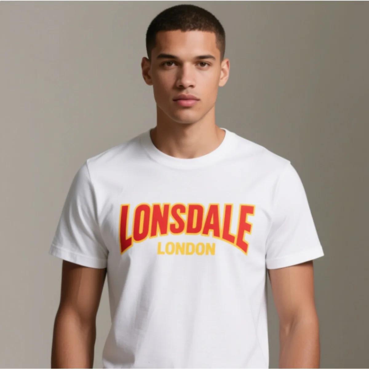 Тренд Чоловічі футболки Lonsdale з периферійним принтом, літні, розкішного бренду, з чистої бавовни, чоловічі та жіночі, з короткими рукавами XL
Тренд Чоловічі футболки Lonsdale з периферійним принтом, літні, розкішного бренду, з чистої бавовни, чоловічі та жіночі, з короткими рукавами XL