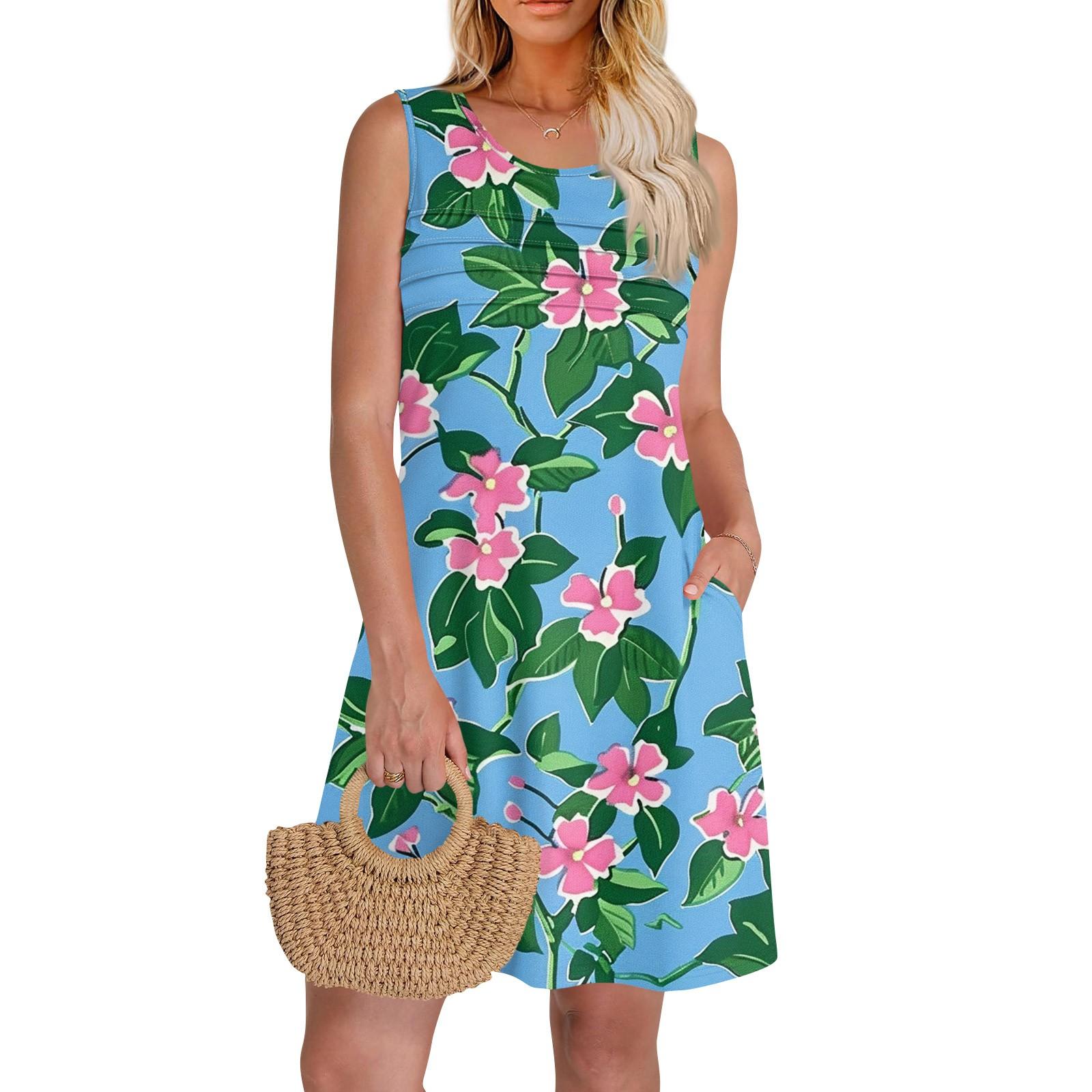 Women s Casual Sundress With Pockets Summer Boho Beach Dress,Holiday Hresses For Women Tank Dresses XL небо синє кольору
Women s Casual Sundress With Pockets Summer Boho Beach Dress,Holiday Hresses For Women Tank Dresses XL небо синє кольору