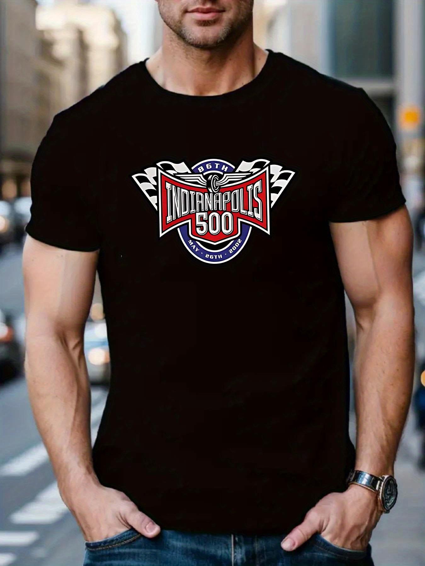 Indianapolis 500 Graphic T-shirt - 100% Polyester Knit Fabric XL
Indianapolis 500 Graphic T-shirt - 100% Polyester Knit Fabric XL