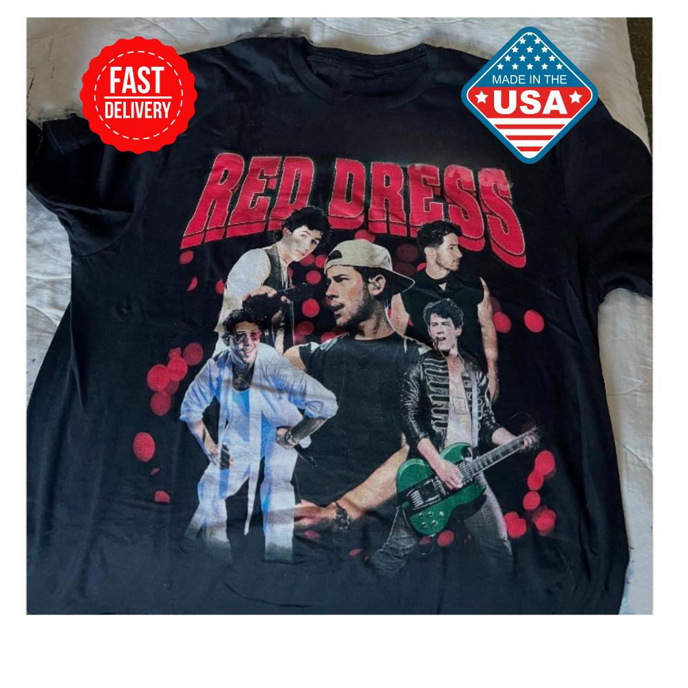 NEW Jonas Brothers August Red Dress 2025 reprint T-Shirt Unisex Size S-5XL SALE Unisex T-Shirt M
NEW Jonas Brothers August Red Dress 2025 reprint T-Shirt Unisex Size S-5XL SALE Unisex T-Shirt M