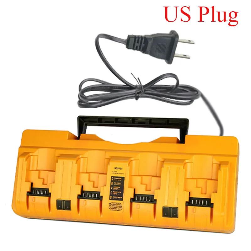 DCB104 Lithium Battery Charger 4-Port 3A Current For 10.8V 12V 14.4V 18V For FlexVolt 20V 60V DCB127 DCB105 DCB118 DCB112
DCB104 Lithium Battery Charger 4-Port 3A Current For 10.8V 12V 14.4V 18V For FlexVolt 20V 60V DCB127 DCB105 DCB118 DCB112