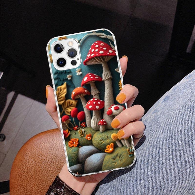 Colorful Mushroom Phnoe Case for Iphone 17 Air 16 16E 11 12 13 Mini 14 Plus 15 Pro Max 7 8 + SE 2020 Phone Cover Coque iPhone 13 Pro
Colorful Mushroom Phnoe Case for Iphone 17 Air 16 16E 11 12 13 Mini 14 Plus 15 Pro Max 7 8 + SE 2020 Phone Cover Coque iPhone 13 Pro