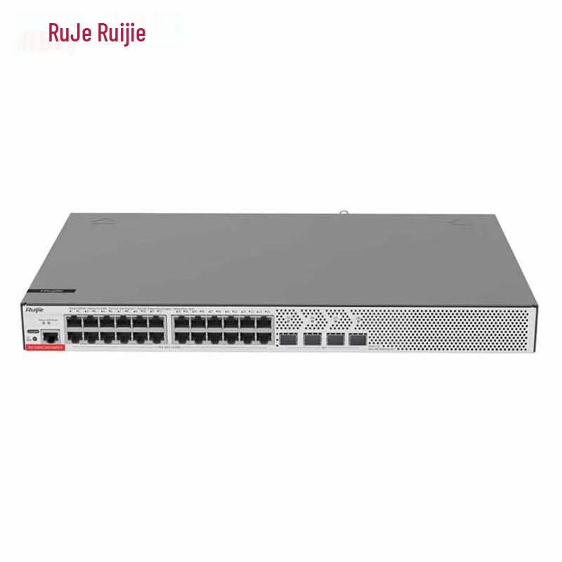 Ruijie RG-S5000-24GT4SFP-P 24-Port Gigabit POE Switch
Ruijie RG-S5000-24GT4SFP-P 24-Port Gigabit POE Switch