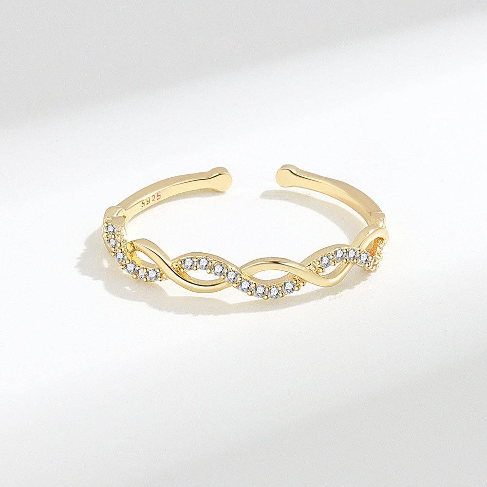 Trendy Twisted Rope Open Ring For Women Adjustable Index Knuckle Ring Minimalist Fashion Personalized Jewelry Band opening adjustable золотой
Trendy Twisted Rope Open Ring For Women Adjustable Index Knuckle Ring Minimalist Fashion Personalized Jewelry Band opening adjustable золотой