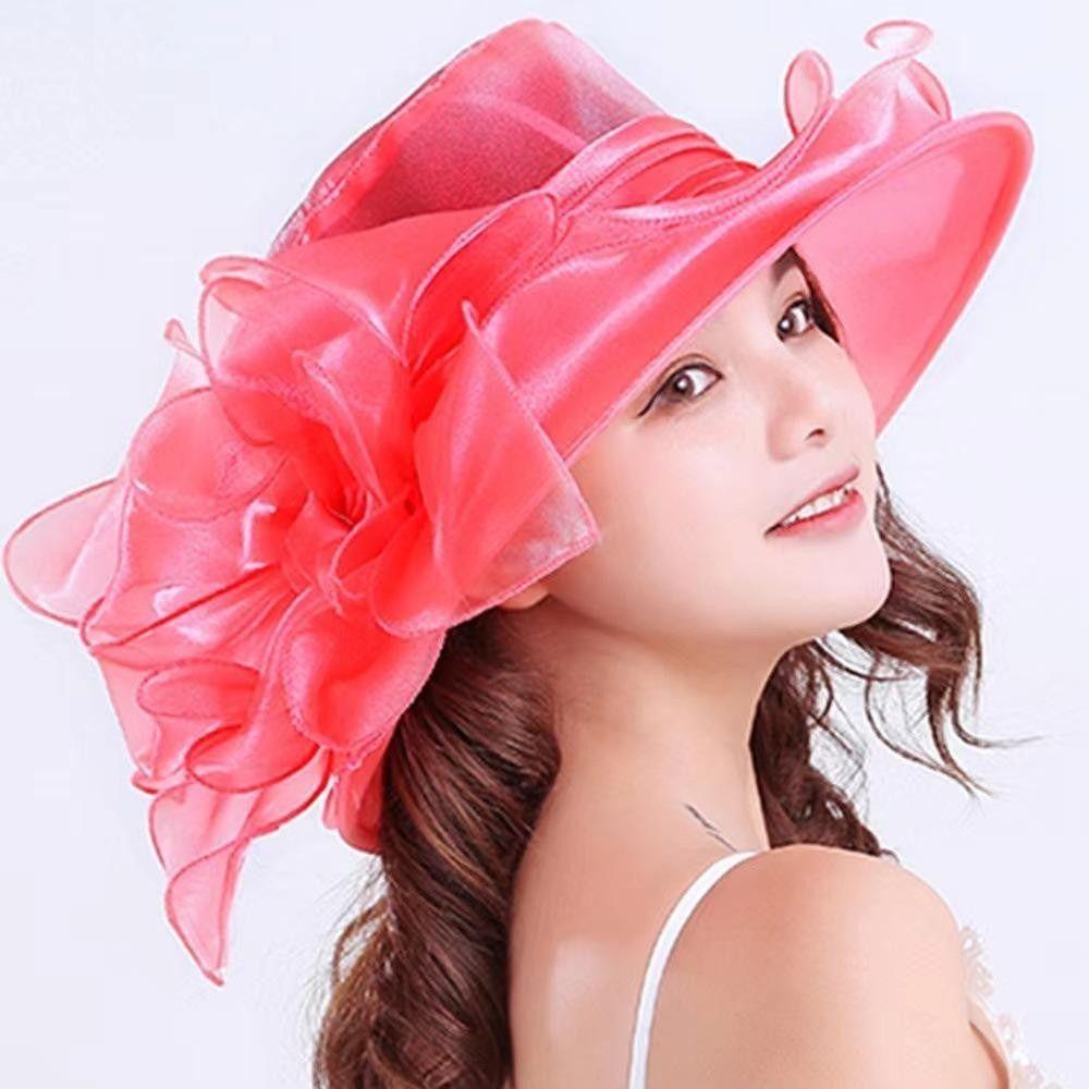 Wide Brim Sun Cap Travel Bucket Hat Fashion Bridal Wedding Hat for Women фіолетовий
Wide Brim Sun Cap Travel Bucket Hat Fashion Bridal Wedding Hat for Women фіолетовий