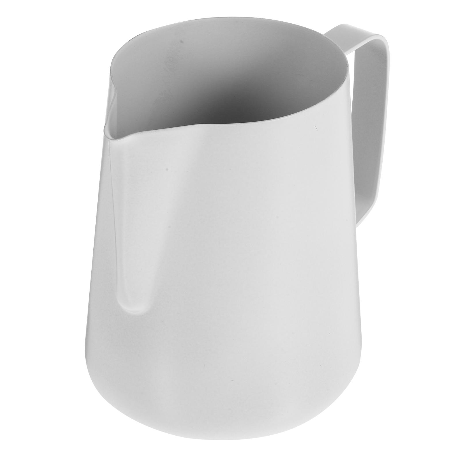 600ml Stainless Coffee Frothing Pitcher Antirust Material Smooth Flowing Tip Easy to Hold and Clean Milk Frothing Pitcher білий
600ml Stainless Coffee Frothing Pitcher Antirust Material Smooth Flowing Tip Easy to Hold and Clean Milk Frothing Pitcher білий