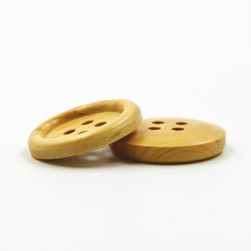 5pcs Natural Boxwood Round Edge Four-Eye Buttons, Children S Buttons, Knitted Sweaters, Handmade Material Buttons Primary color * 15mm
5pcs Natural Boxwood Round Edge Four-Eye Buttons, Children S Buttons, Knitted Sweaters, Handmade Material Buttons Primary color * 15mm