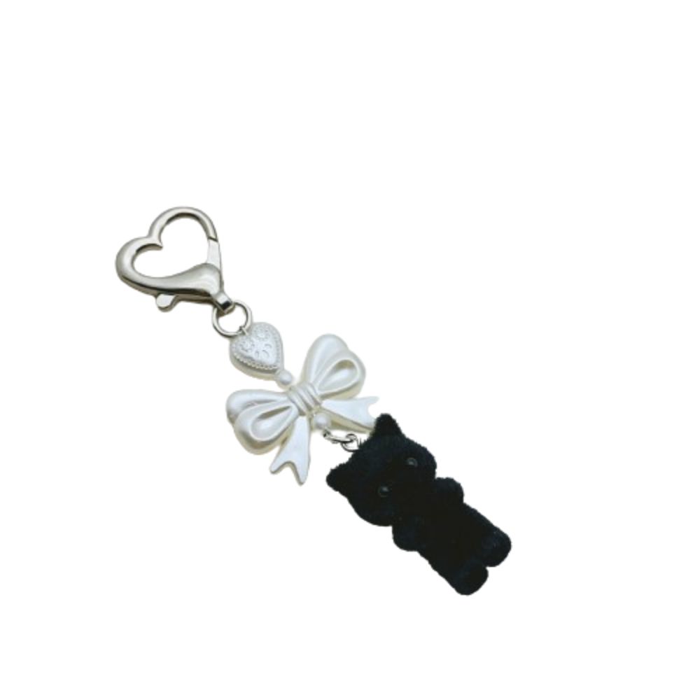 Брелок-подвеска в виде кошачьего стада, брелок-подвеска в виде мультяшных животных, брелок в форме сердца и банта для женщин чёрный
Брелок-подвеска в виде кошачьего стада, брелок-подвеска в виде мультяшных животных, брелок в форме сердца и банта для женщин чёрный