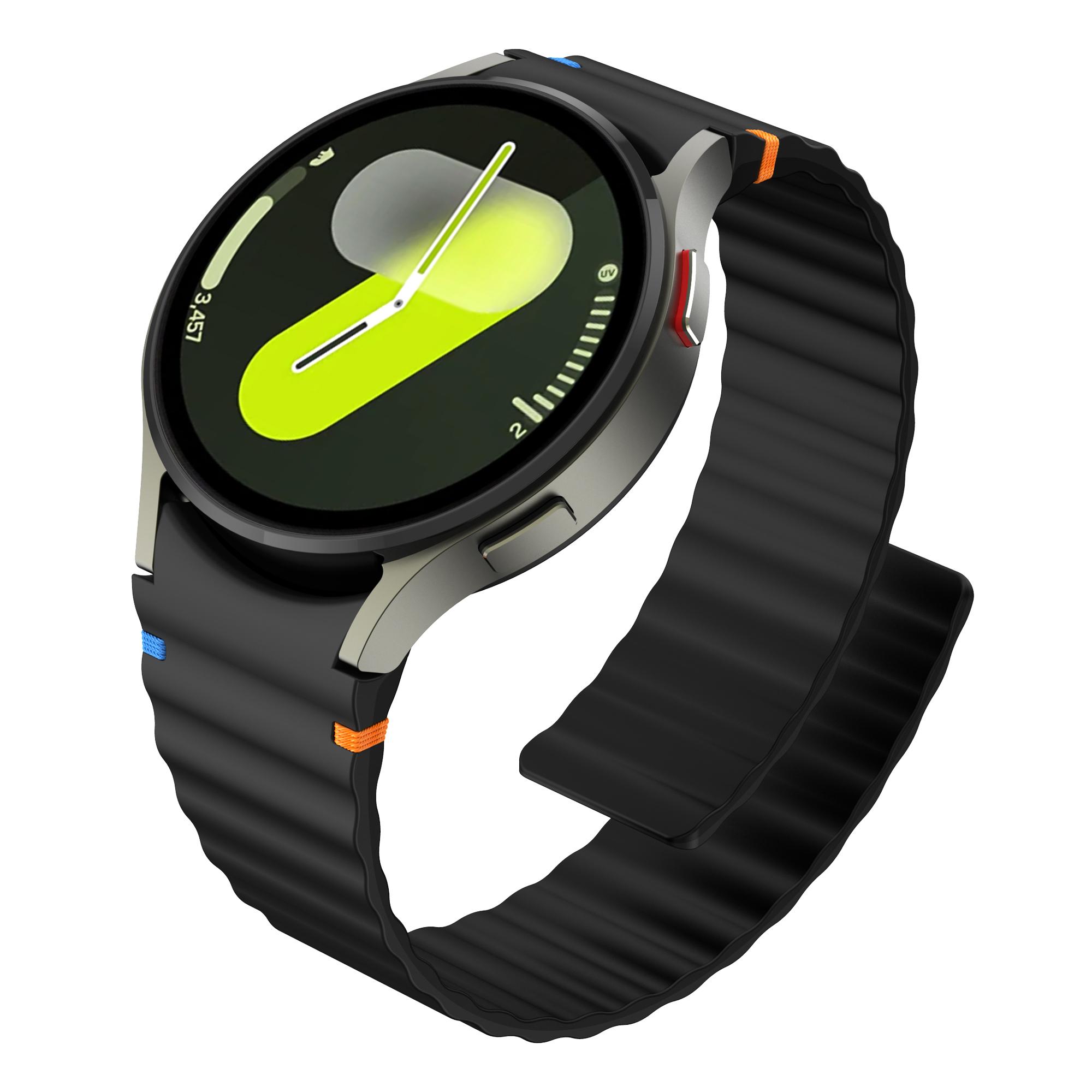 Magnetic Silicone band for Samsung Galaxy Watch 7/6/5/4 44 40mm 5Pro No Gaps Bracelet correa watch 6/4 Classic strap Accessorie 6 classic 43mm 47mm чорний
Magnetic Silicone band for Samsung Galaxy Watch 7/6/5/4 44 40mm 5Pro No Gaps Bracelet correa watch 6/4 Classic strap Accessorie 6 classic 43mm 47mm чорний