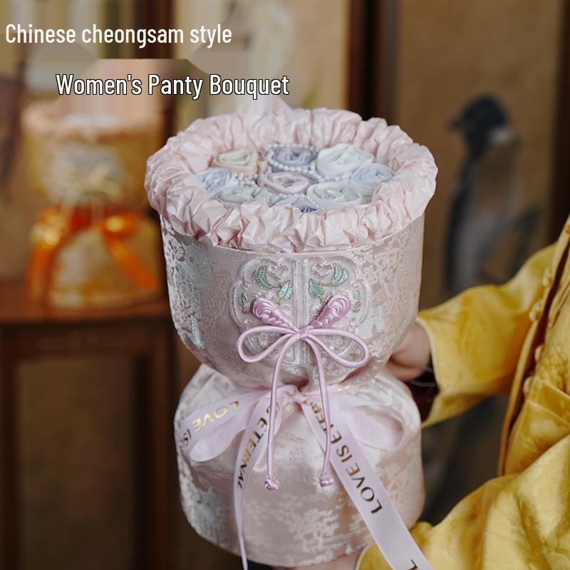Valentine s Day Panties Bouquet - Perfect Mother s Day, Birthday, or Best Friend Gift in Elegant Chinese Style Gift Box XL (52-68 kg)
Valentine s Day Panties Bouquet - Perfect Mother s Day, Birthday, or Best Friend Gift in Elegant Chinese Style Gift Box XL (52-68 kg)