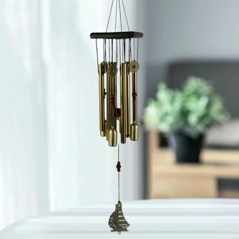 1pcs Antique Bronze Large Multi Tube Wind Chime Rust Resistant Clear Sound Outdoor Garden Patio Decoration
1pcs Antique Bronze Large Multi Tube Wind Chime Rust Resistant Clear Sound Outdoor Garden Patio Decoration